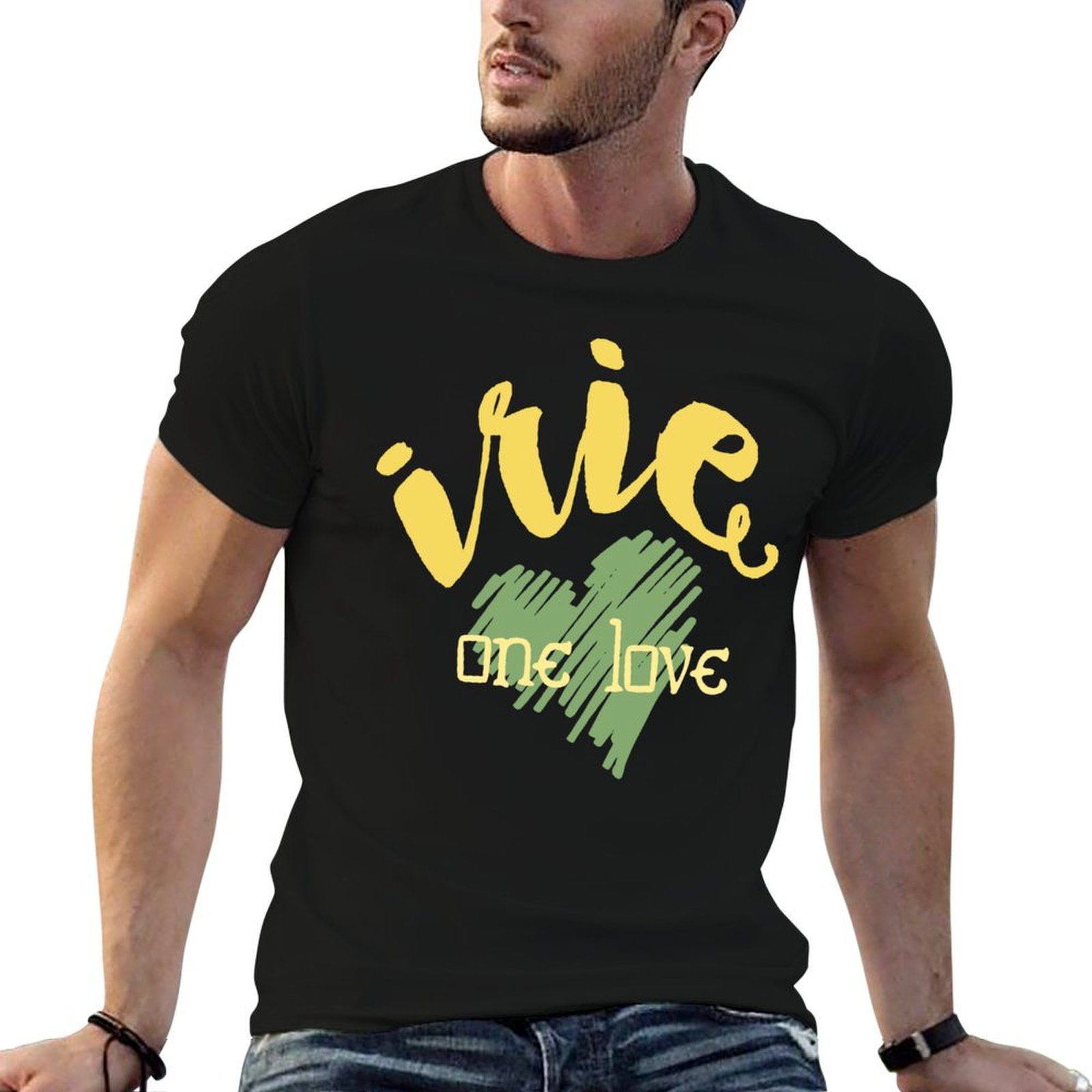 Tops - Футболка Jamaica IrieOne Love, базовая однотонная