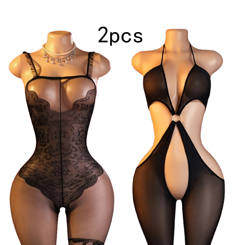 Lingerie - Комплект из двух предметов – черное