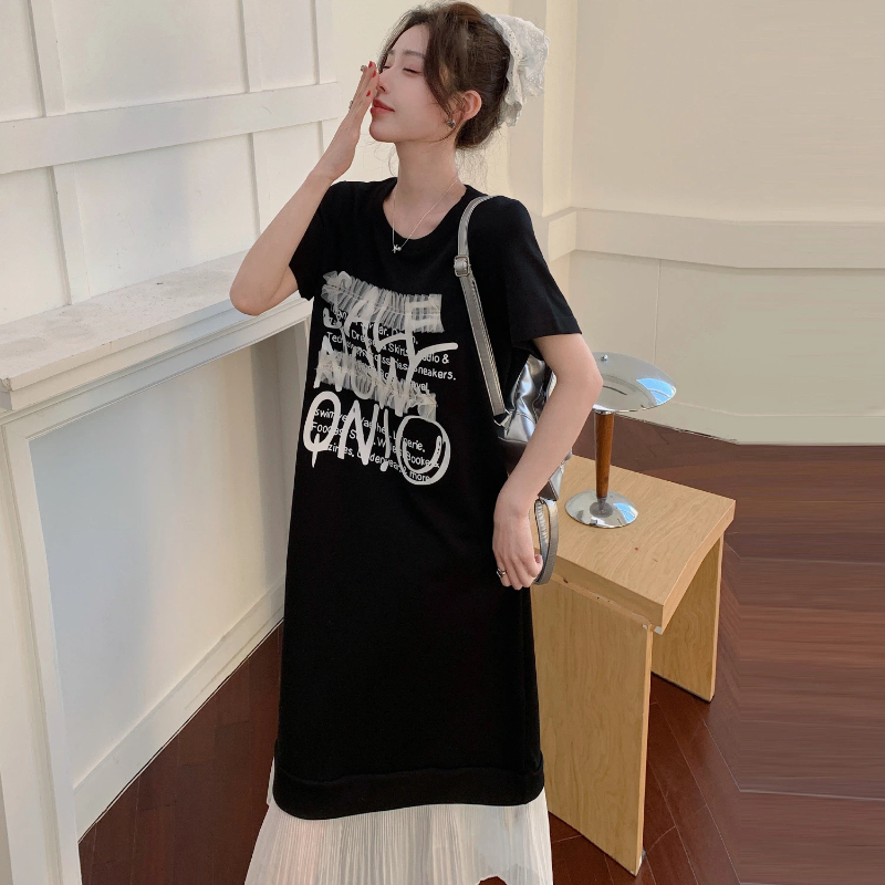 Новое летнее женское платье-фу – обзор и цена Korean Style A Line Shirt Dress