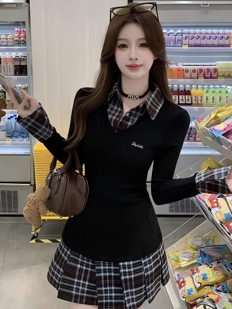Платье-рубашка в корейском сти – обзор и цена Korean Style A Line Shirt Dress